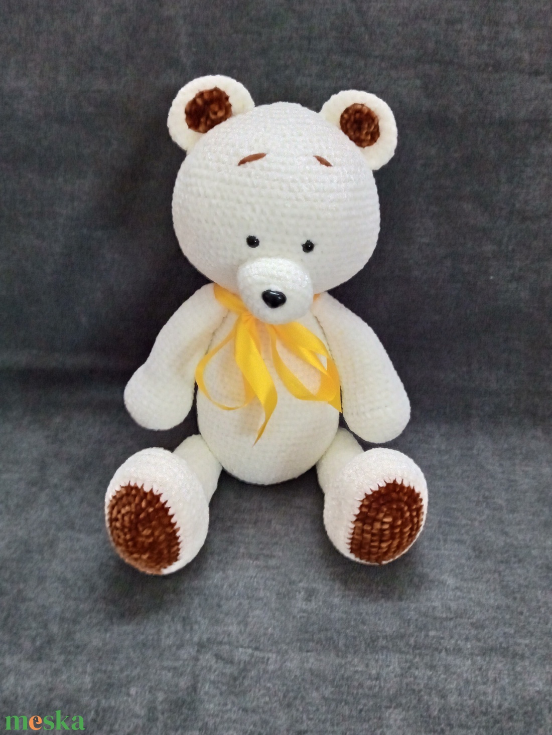 Amigurumi Óriás maci - játék & sport - plüssállat & játékfigura - maci - Meska.hu