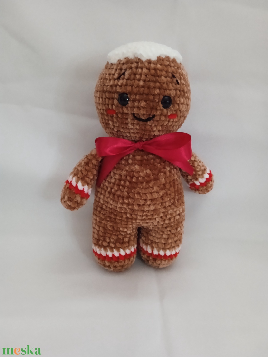 Amigurumi Mézeskalács fiú - játék & sport - plüssállat & játékfigura - más figura - Meska.hu