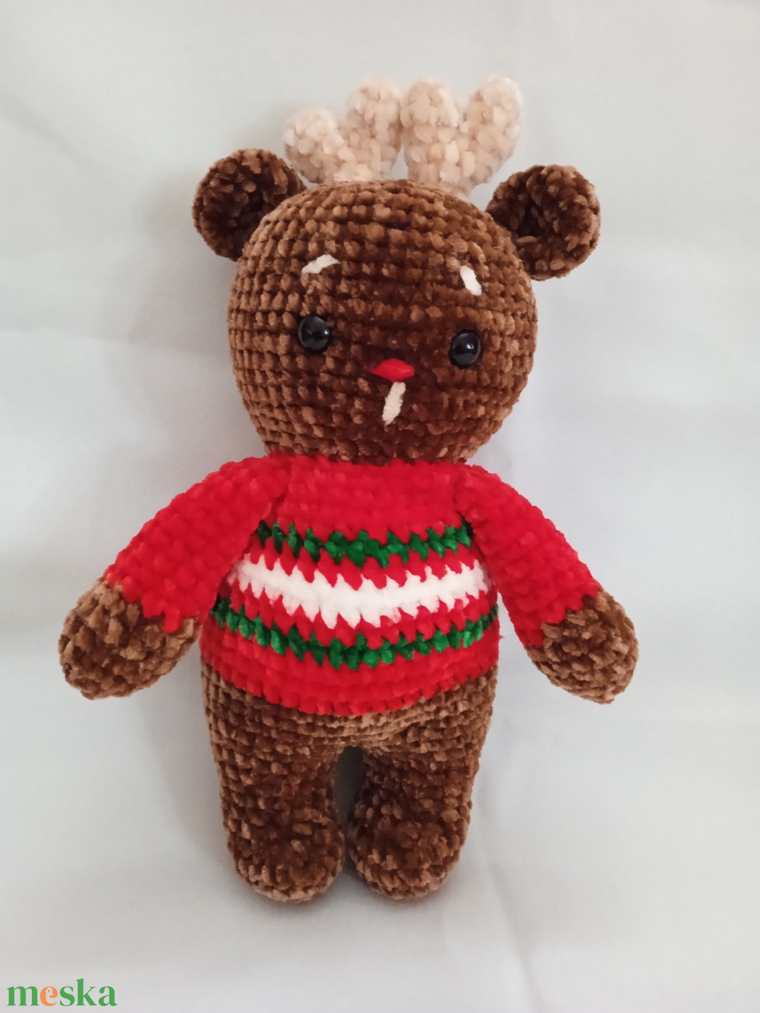 Amigurumi Szarvas - játék & sport - plüssállat & játékfigura - más figura - Meska.hu