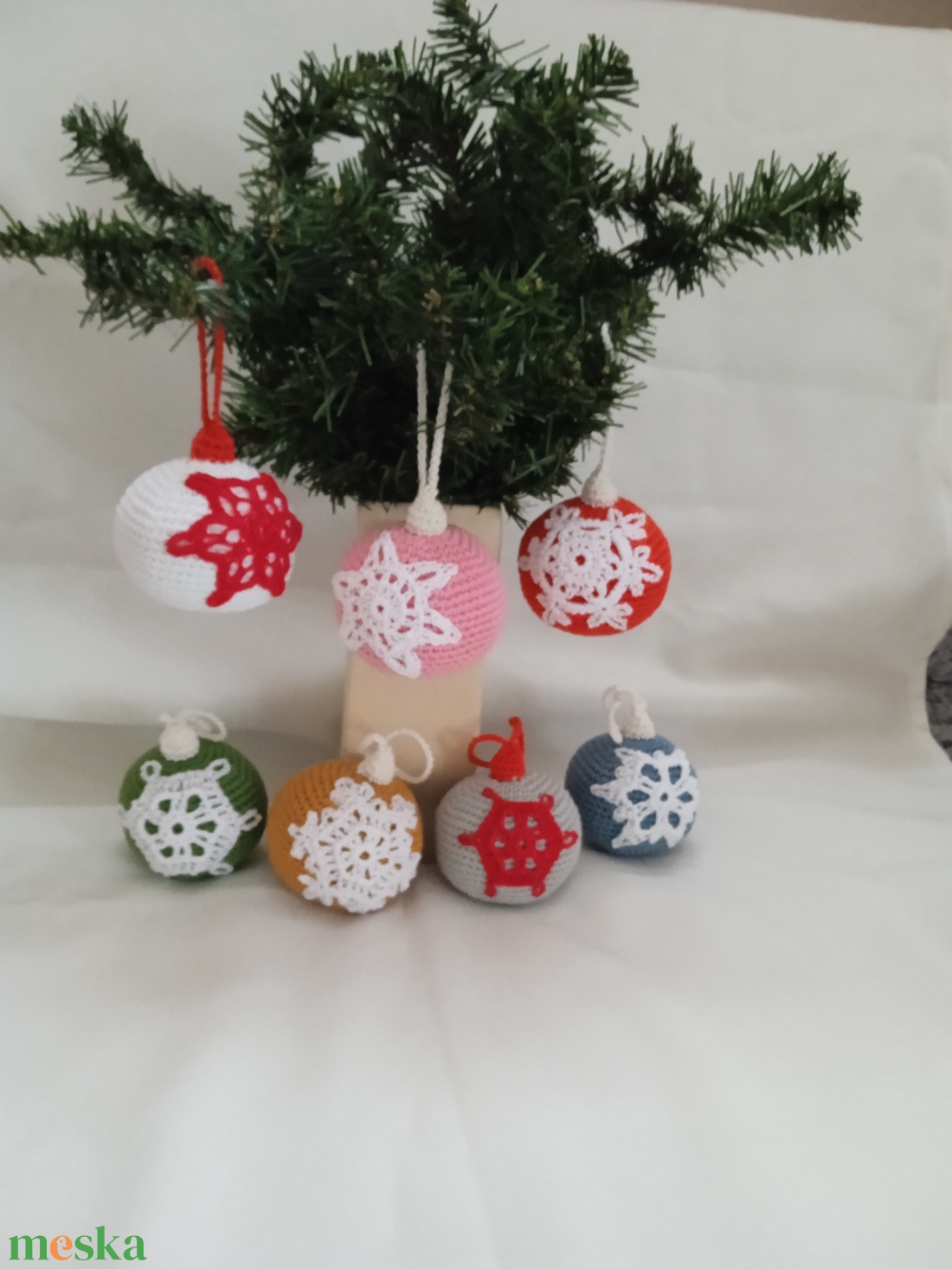 Karácsonyi gömb - karácsony - karácsonyi lakásdekoráció - karácsonyfadíszek - Meska.hu