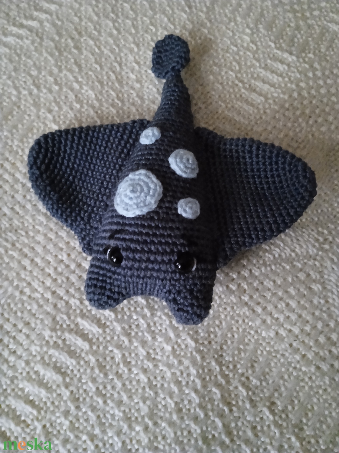 Amigurumi Rája - játék & sport - plüssállat & játékfigura - más figura - Meska.hu