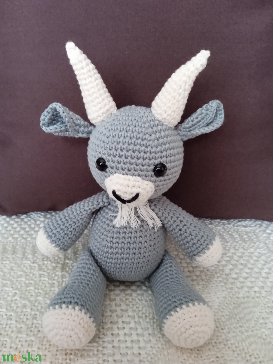 Amigurumi Kecskék - játék & sport - plüssállat & játékfigura - más figura - Meska.hu