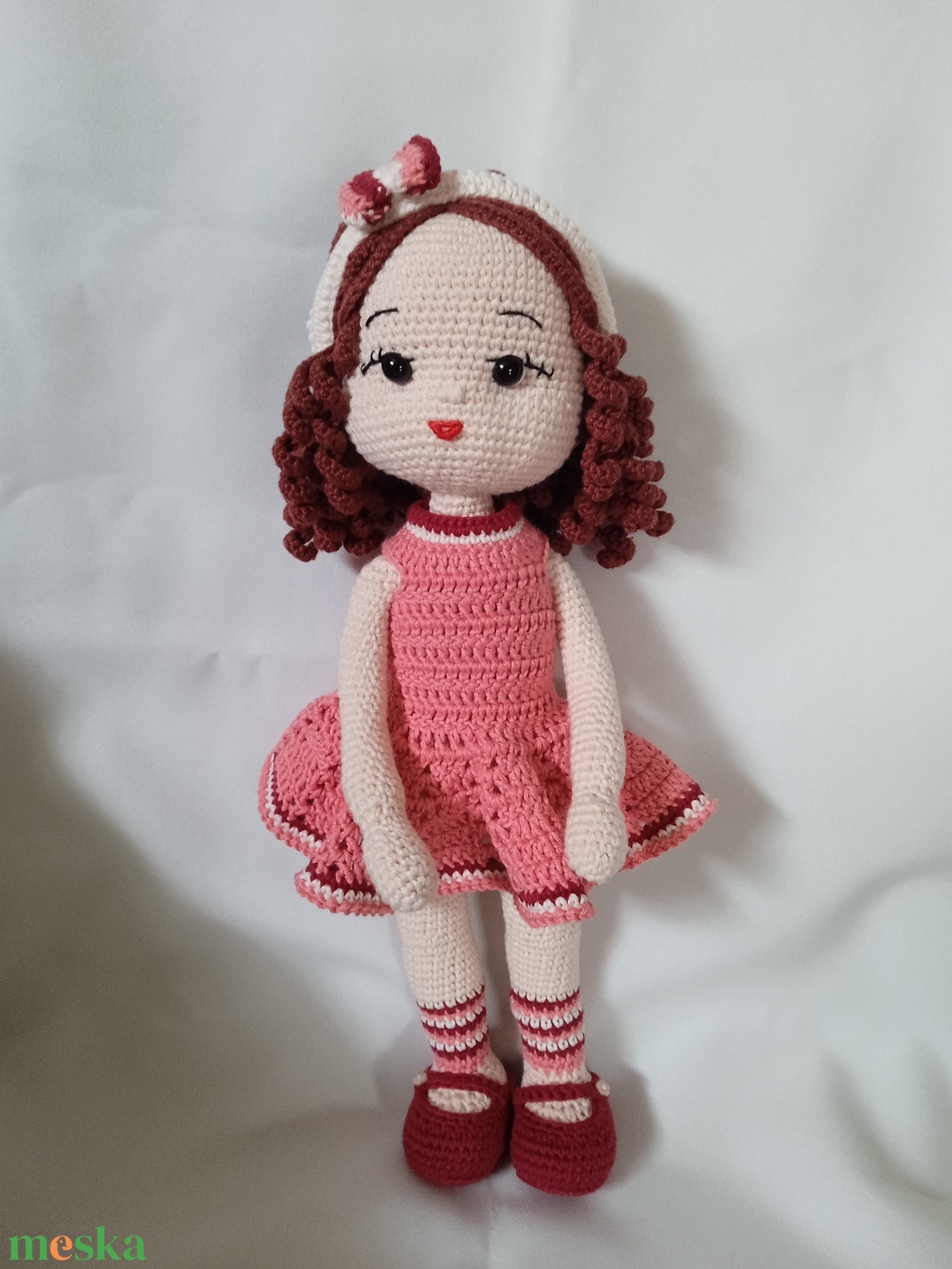 Amigurumi Nella baba - játék & sport - baba & babaház - baba - Meska.hu