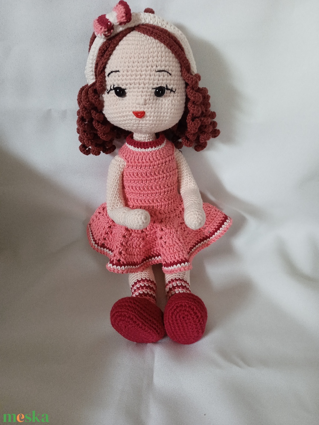 Amigurumi Nella baba - játék & sport - baba & babaház - baba - Meska.hu
