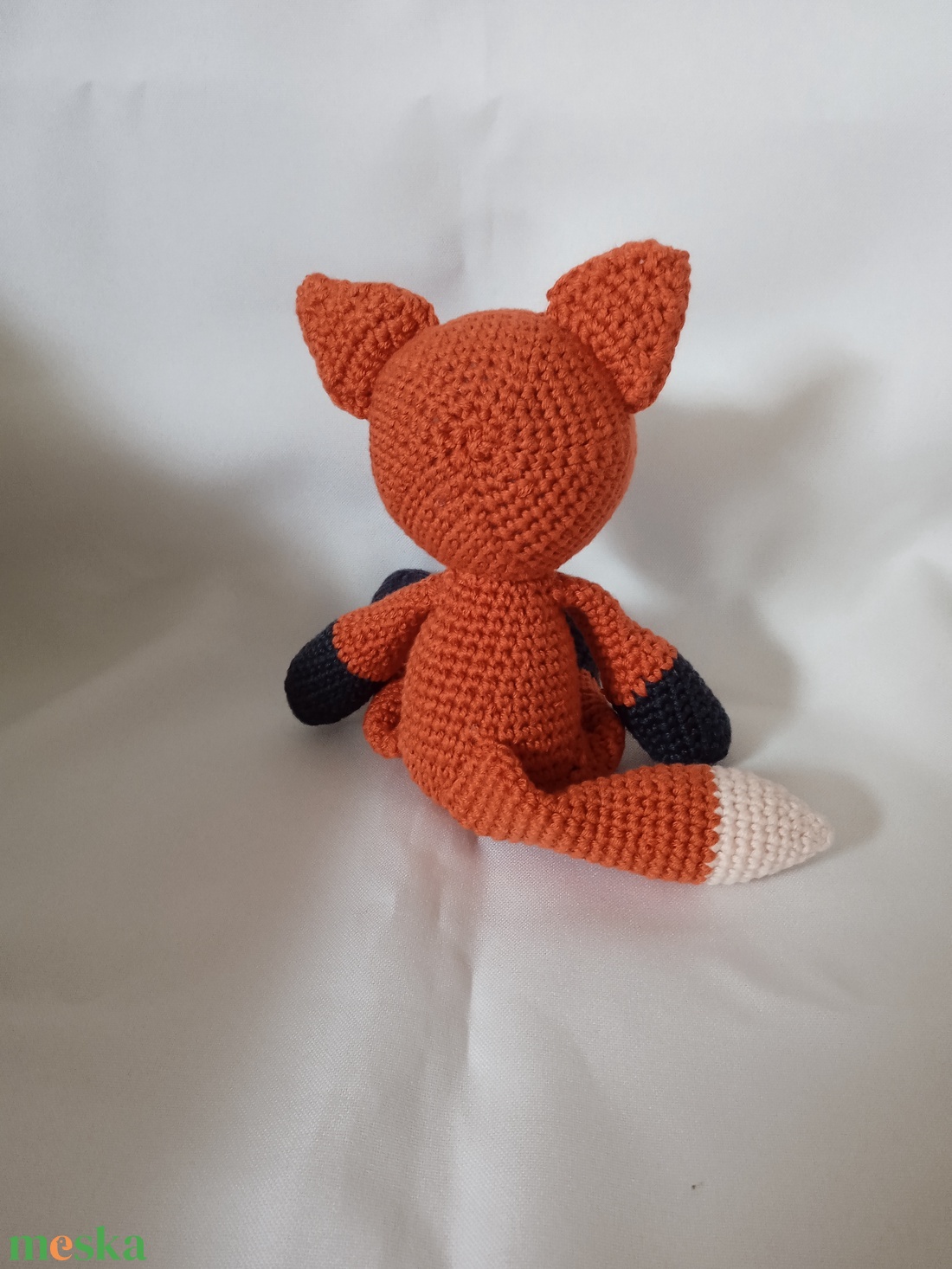 Amigurumi Róka - játék & sport - plüssállat & játékfigura - róka - Meska.hu