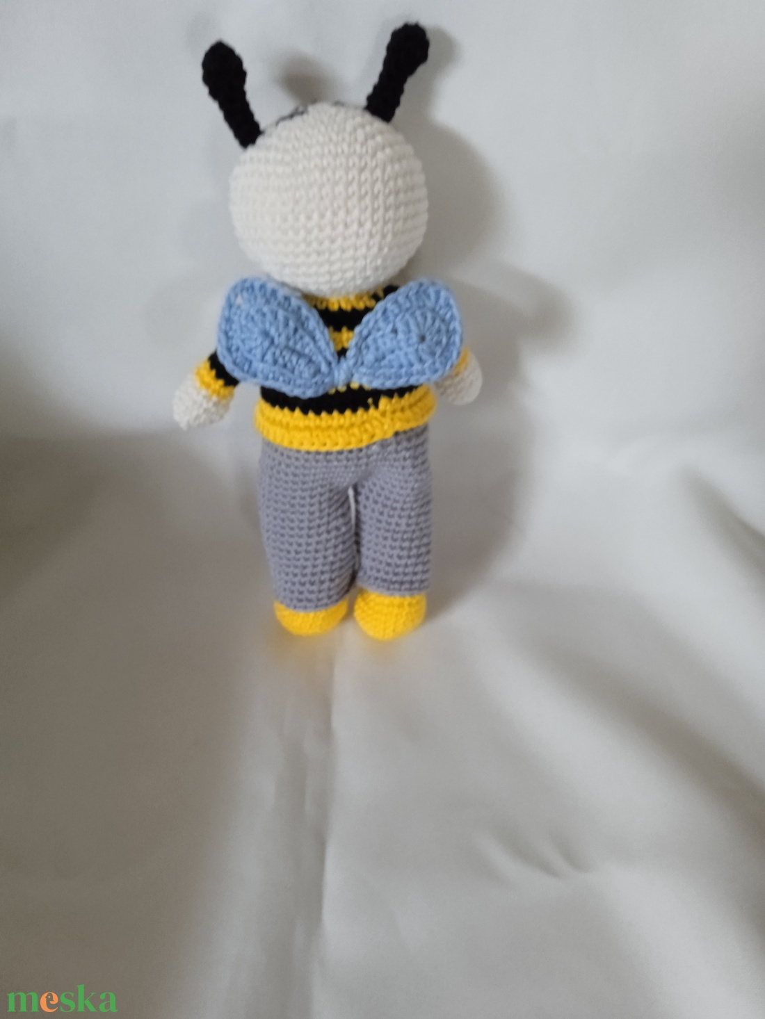 Amigurumi Méhecske - játék & sport - plüssállat & játékfigura - plüss mesefigurák - Meska.hu
