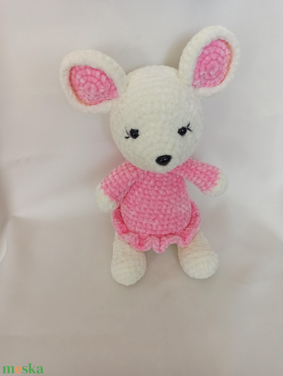 Amigurumi Egér - játék & sport - plüssállat & játékfigura - egér - Meska.hu