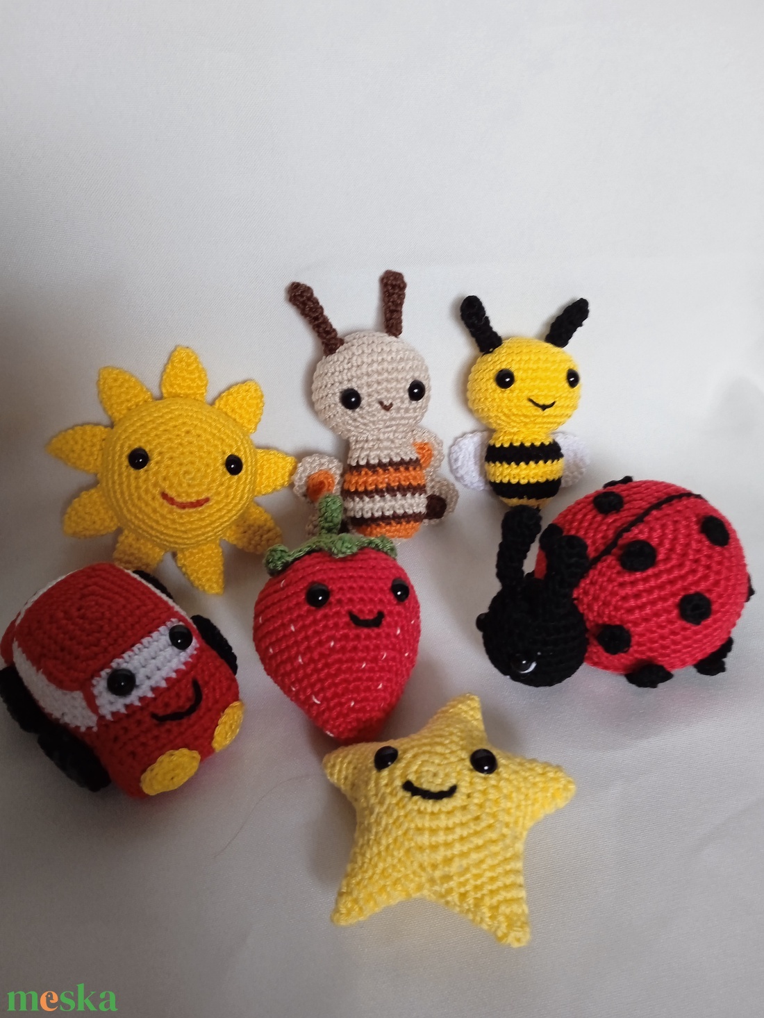Amigurumi ovis, bölcsis jelek - játék & sport - ovis felszerelés - óvodai jelek - Meska.hu
