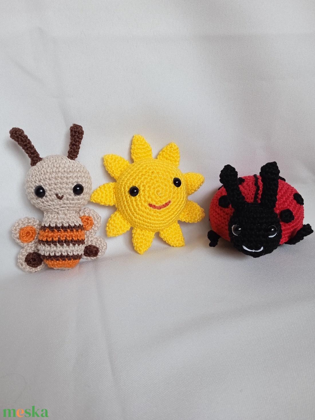 Amigurumi ovis, bölcsis jelek - játék & sport - ovis felszerelés - óvodai jelek - Meska.hu