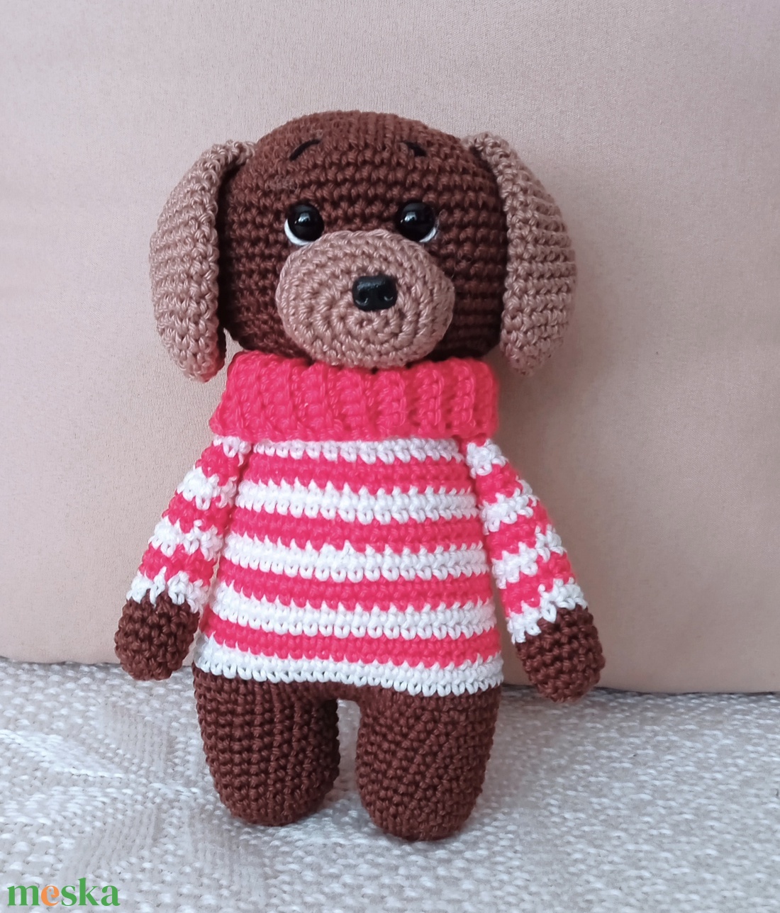 Amigurumi Kutyus - játék & sport - plüssállat & játékfigura - kutya - Meska.hu