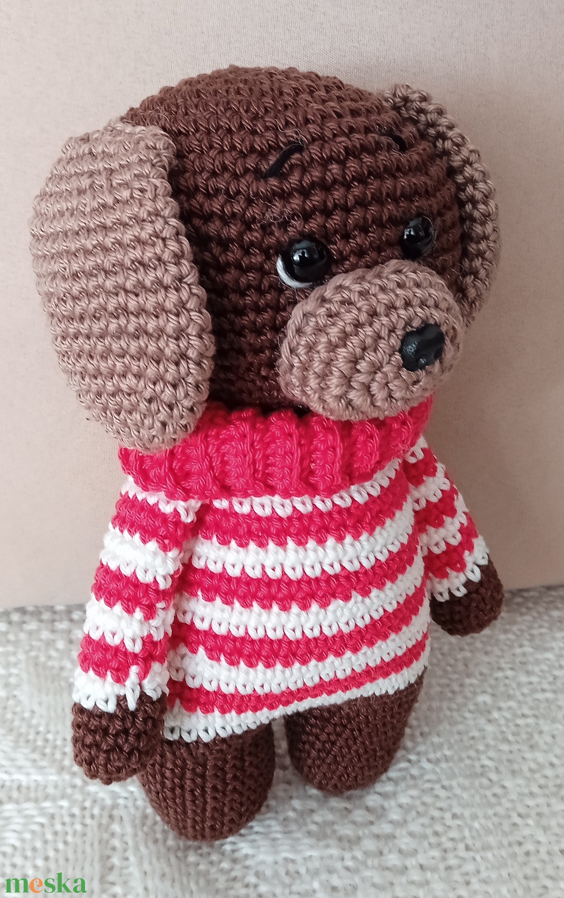 Amigurumi Kutyus - játék & sport - plüssállat & játékfigura - kutya - Meska.hu
