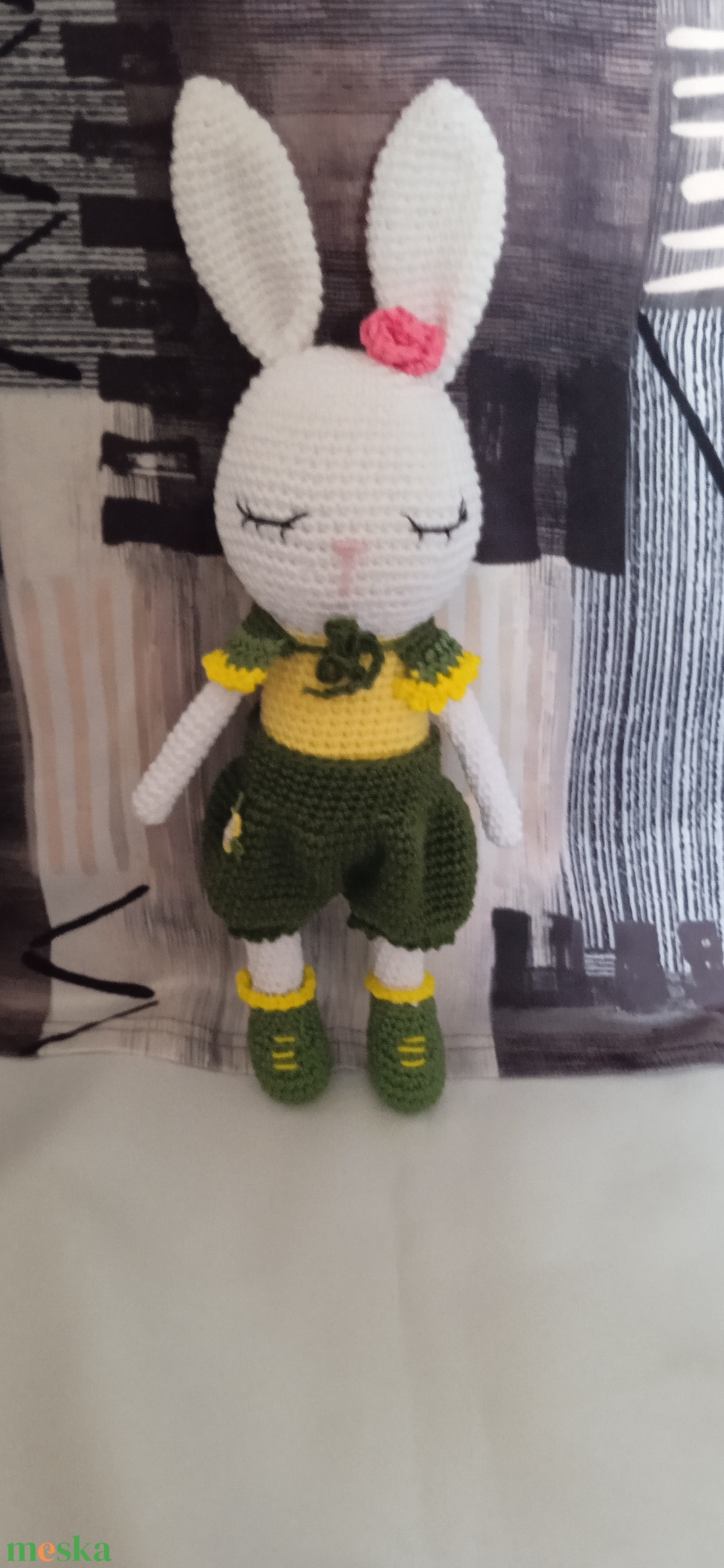 Amigurumi Nyuszi - játék & sport - plüssállat & játékfigura - nyuszi - Meska.hu