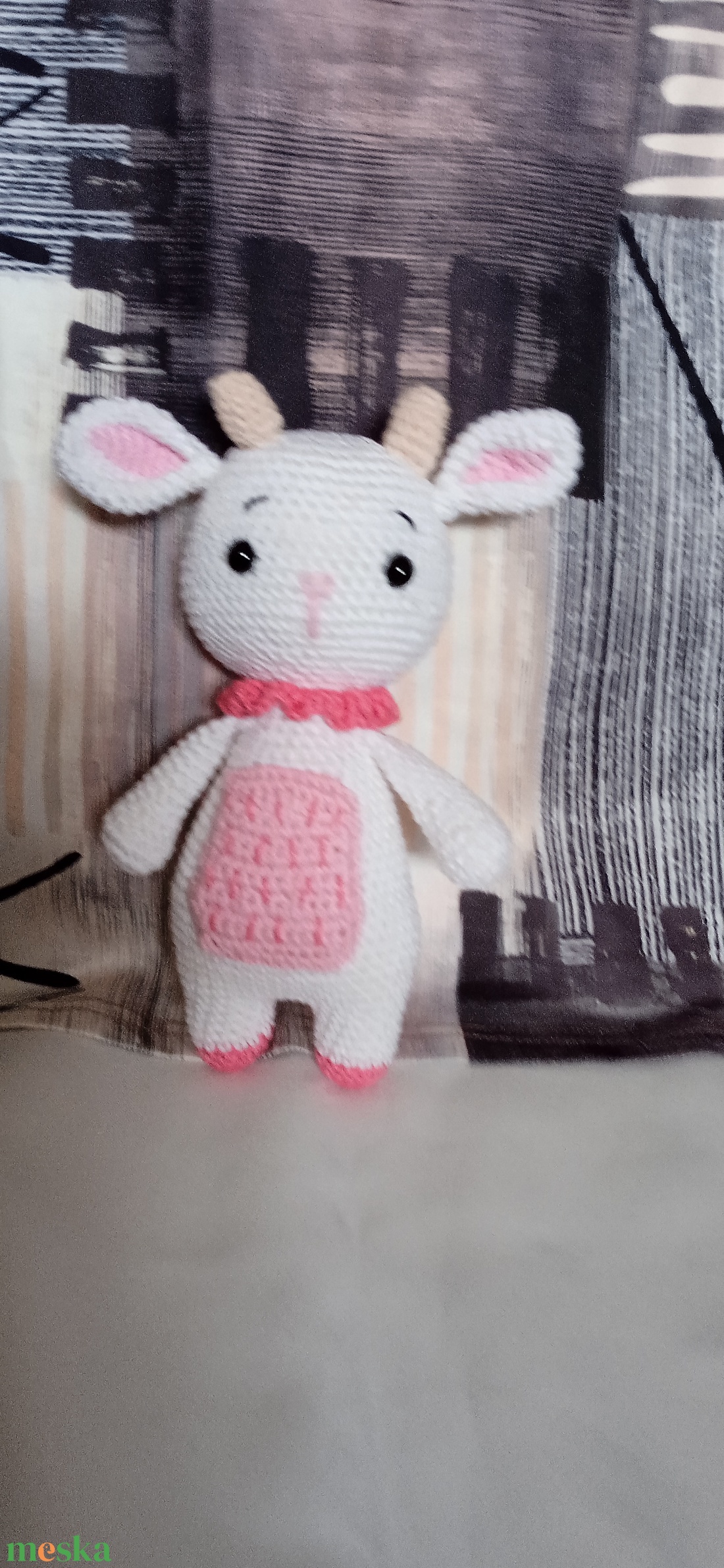 Amigurumi Kecske - játék & sport - plüssállat & játékfigura - más figura - Meska.hu