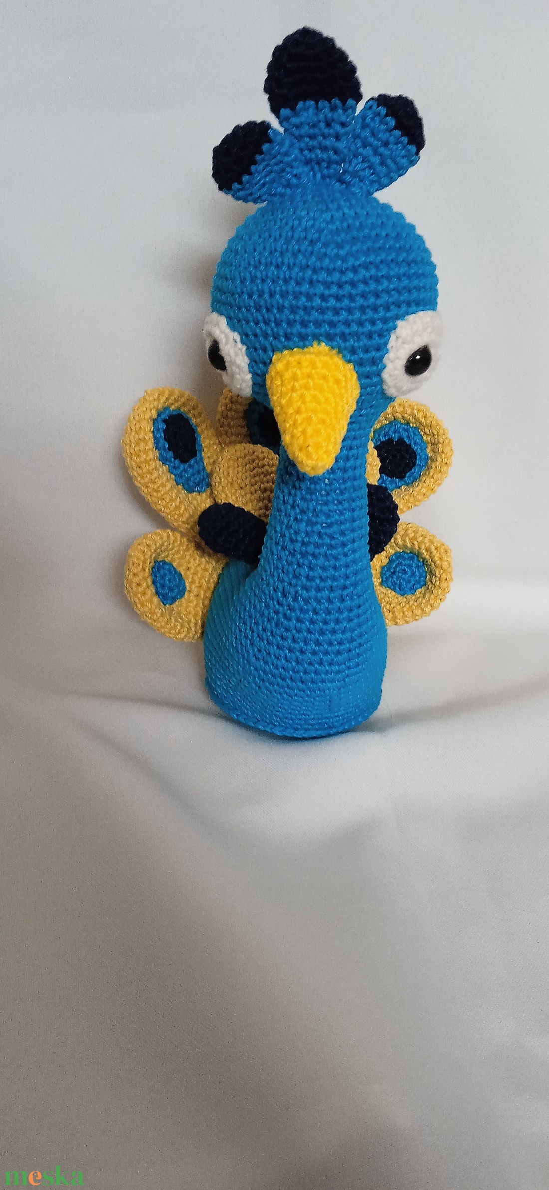 Amigurumi Páva - játék & sport - plüssállat & játékfigura - más figura - Meska.hu