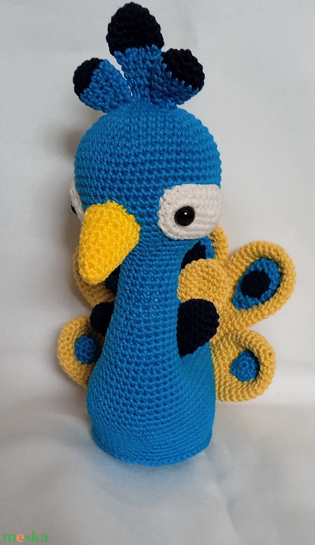 Amigurumi Páva - játék & sport - plüssállat & játékfigura - más figura - Meska.hu
