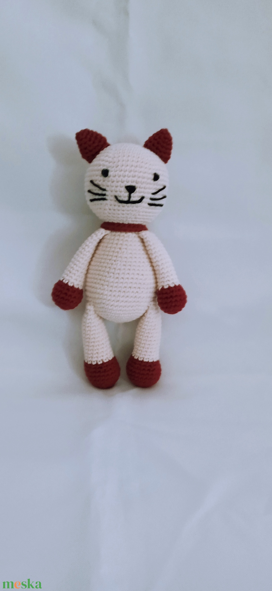 Amigurumi Cica - játék & sport - plüssállat & játékfigura - cica - Meska.hu