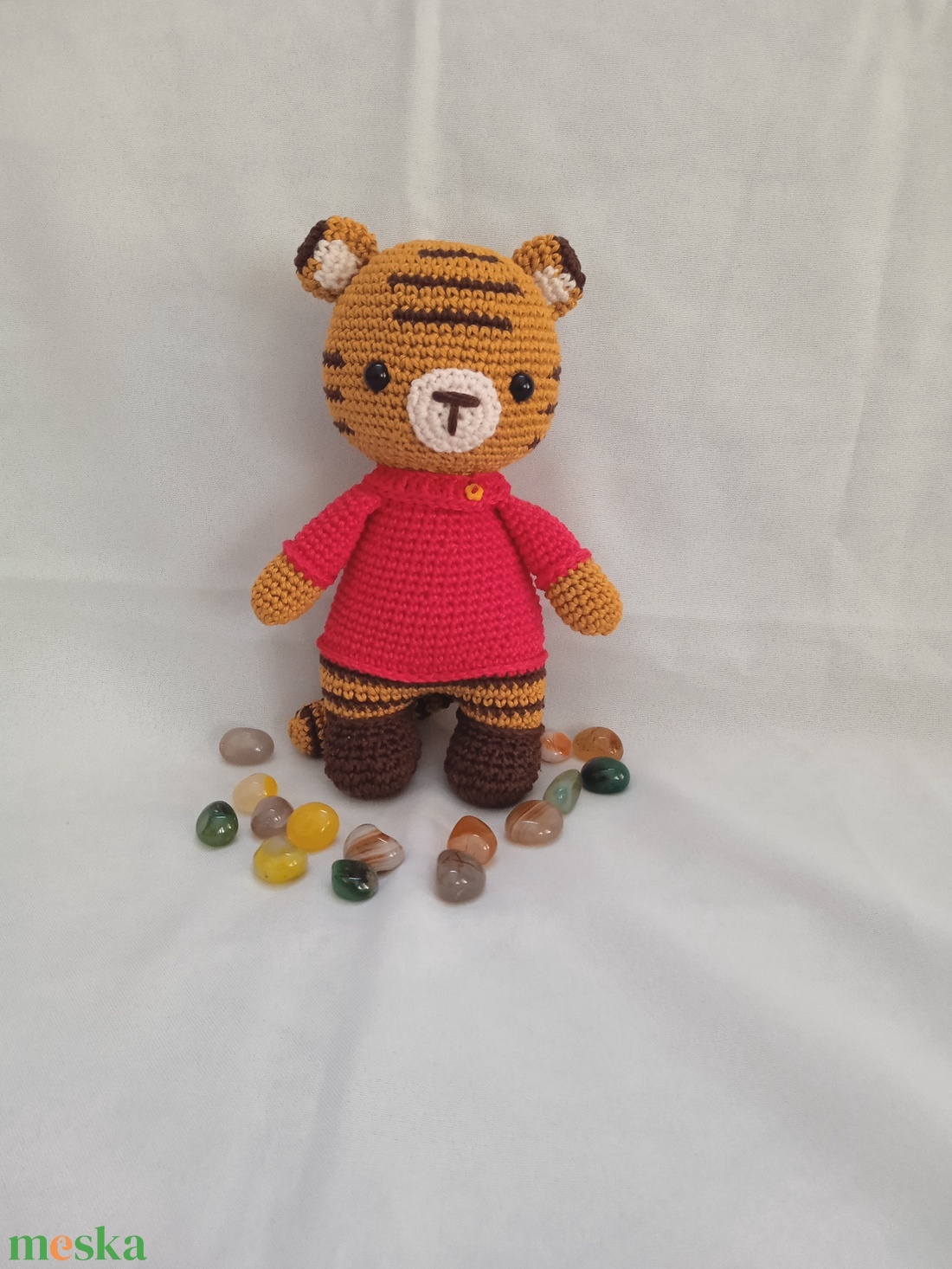 Amigurumi Tigris - játék & sport - plüssállat & játékfigura - más figura - Meska.hu