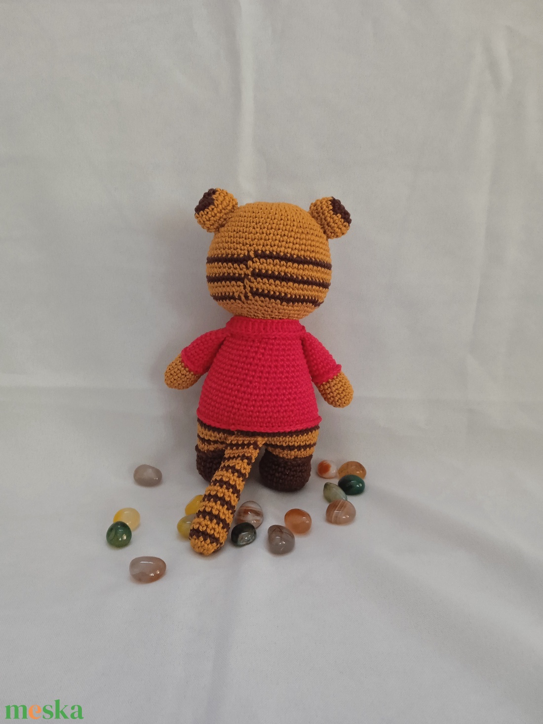 Amigurumi Tigris - játék & sport - plüssállat & játékfigura - más figura - Meska.hu