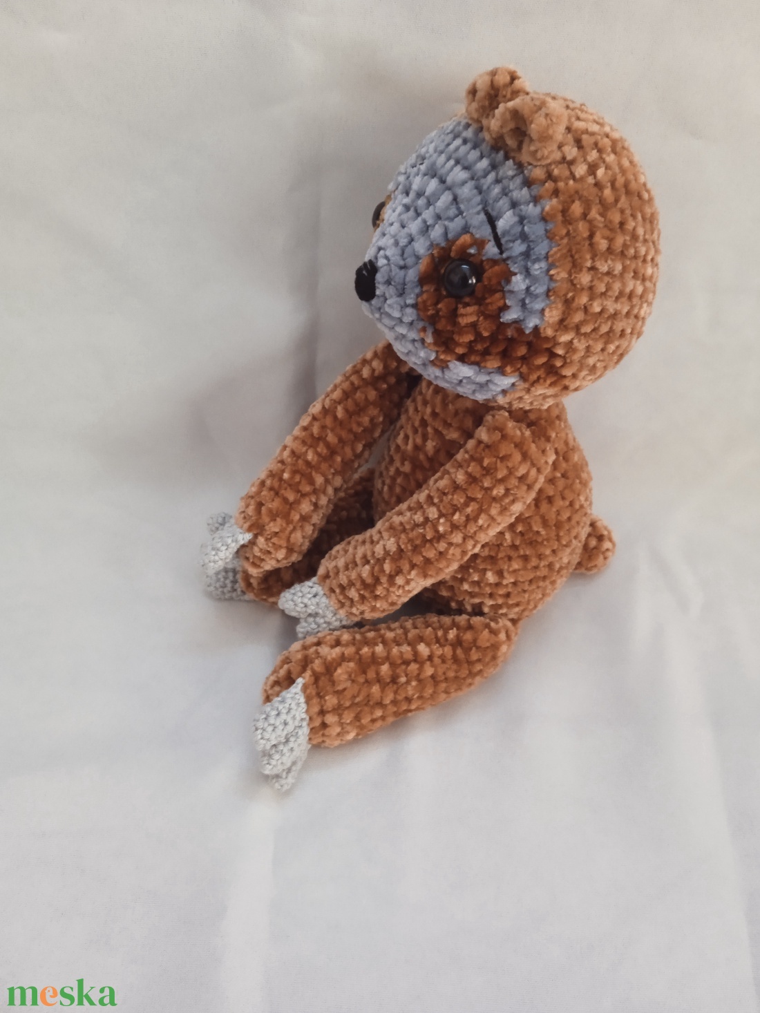 Amigurumi majom - játék & sport - plüssállat & játékfigura - majom - Meska.hu