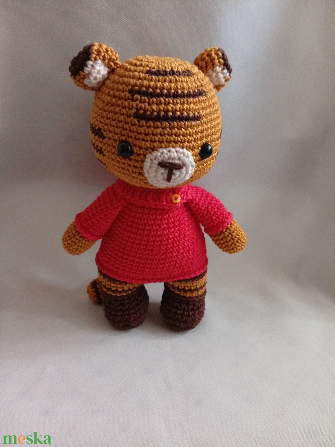 Amigurumi Tigris - játék & sport - plüssállat & játékfigura - más figura - Meska.hu