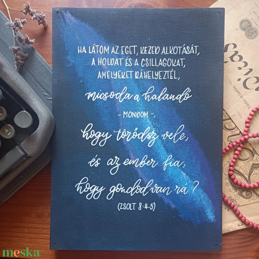 Igés tábla - Ha látom az eget... - otthon & életmód - dekoráció - kép & falikép - táblakép - Meska.hu