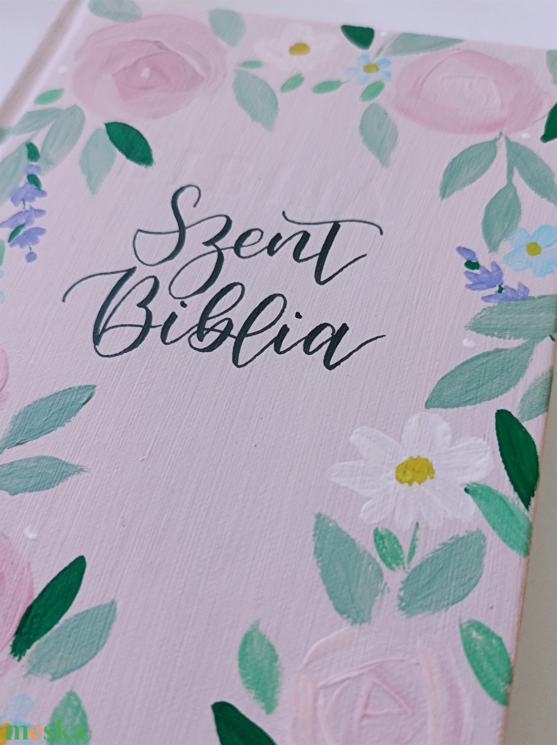 Festett borítójú Biblia - egyedi igények alapján  - könyv & zene - könyv - Meska.hu