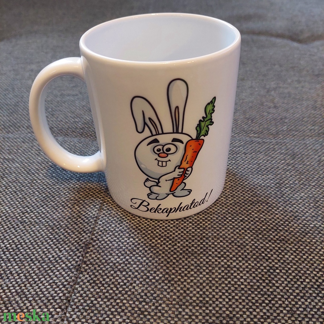 Bekaphatod! � Pimasz Nyuszis Bögre - otthon & életmód - konyhafelszerelés, tálalás - tálalás - bögre & csésze - Meska.hu