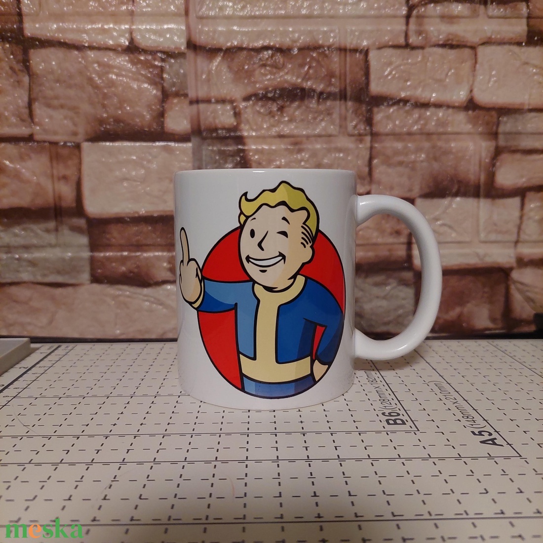 Vault Boy Hangulatjelző Fallout Bögre  - otthon & életmód - konyhafelszerelés, tálalás - tálalás - bögre & csésze - Meska.hu
