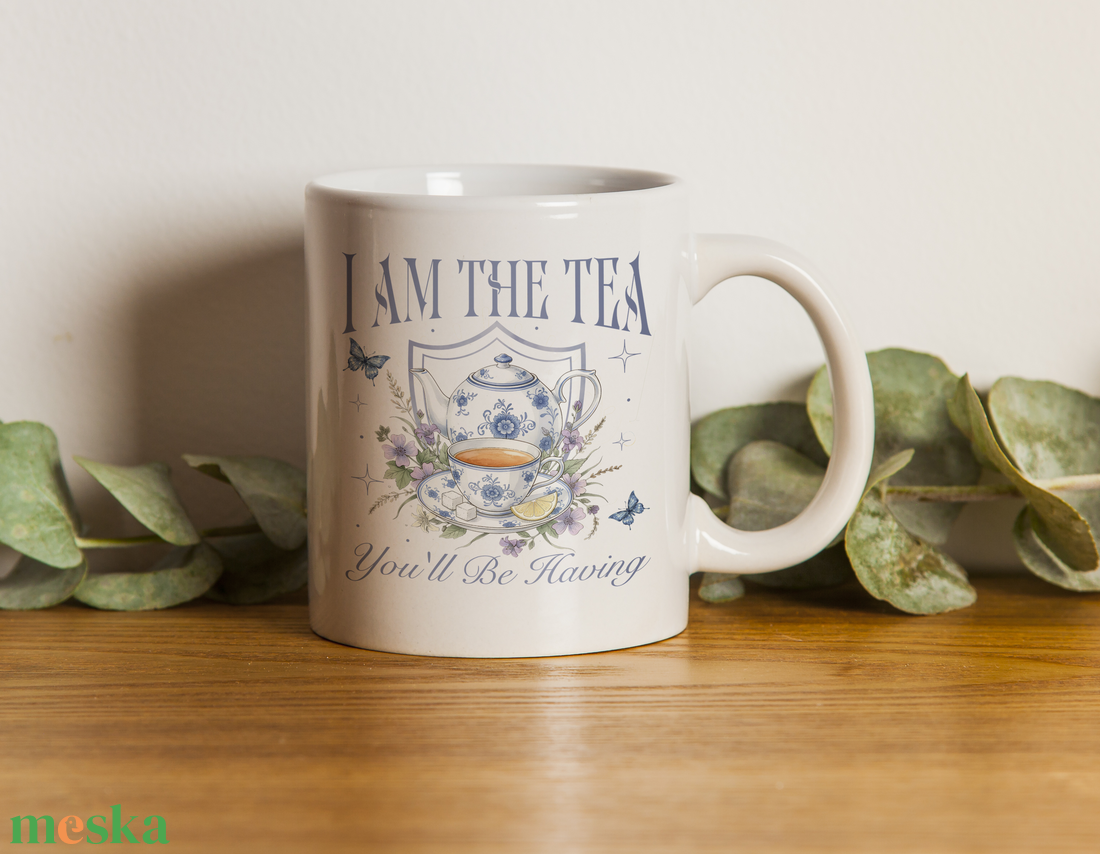 Bridgerton stílusú bögre - otthon & életmód - konyhafelszerelés, tálalás - tálalás - bögre & csésze - Meska.hu