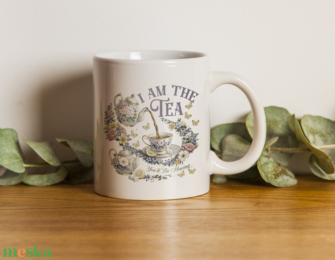 Bridgerton stílusú bögre - otthon & életmód - konyhafelszerelés, tálalás - tálalás - bögre & csésze - Meska.hu