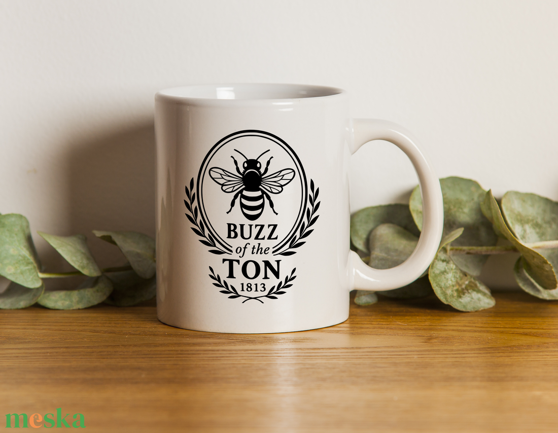 Bridgerton stílusú bögre - otthon & életmód - konyhafelszerelés, tálalás - tálalás - bögre & csésze - Meska.hu