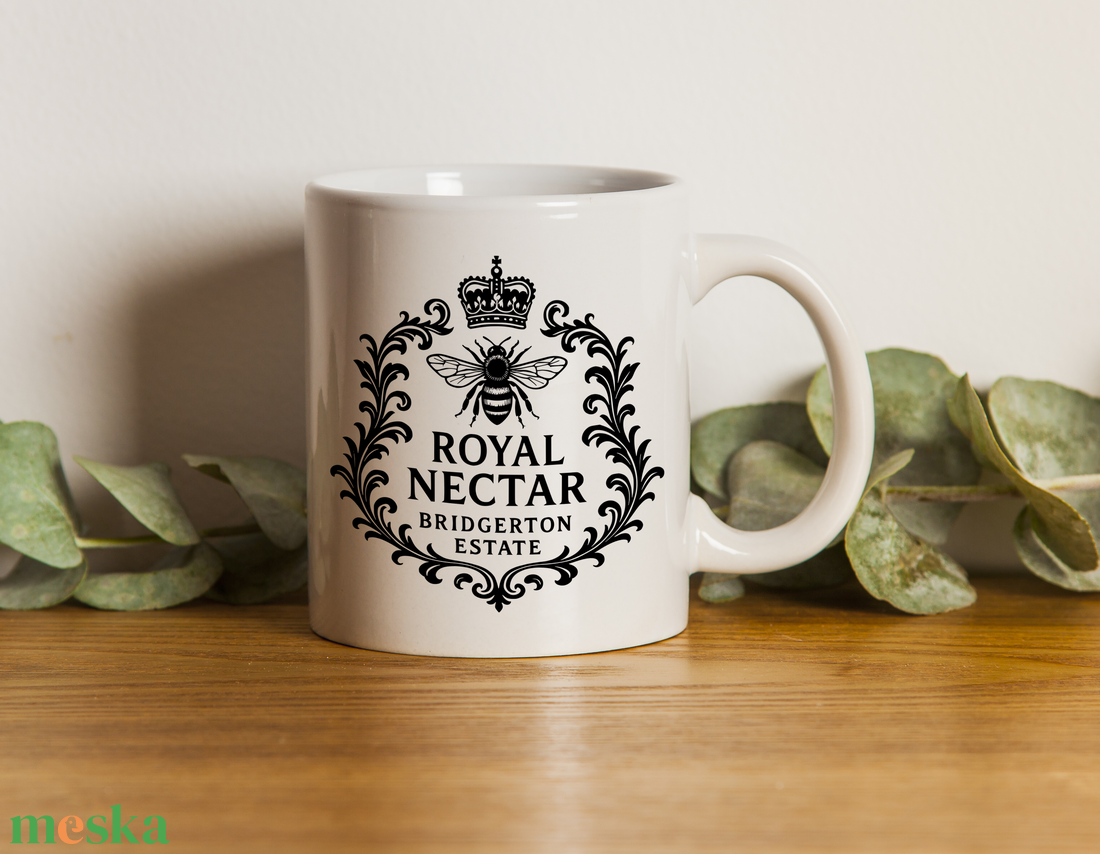 Bridgerton stílusú bögre - otthon & életmód - konyhafelszerelés, tálalás - tálalás - bögre & csésze - Meska.hu