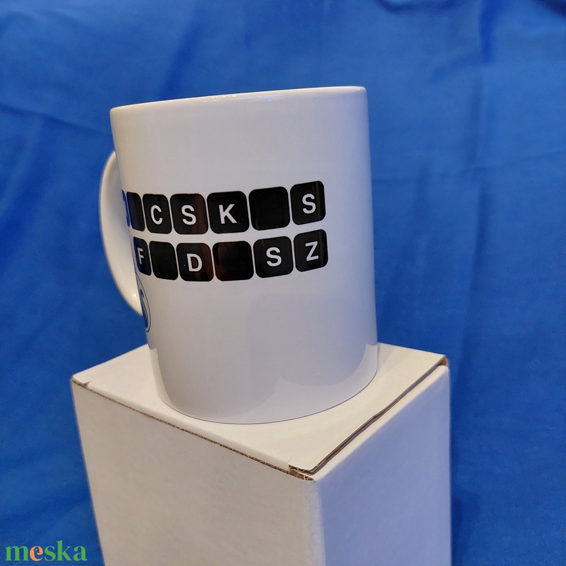 Macskás fadísz  - otthon & életmód - konyhafelszerelés, tálalás - tálalás - bögre & csésze - Meska.hu