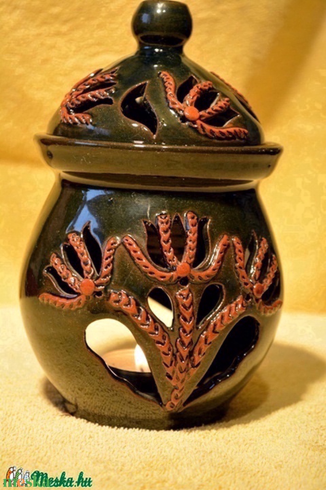 Aromalámpa zsűrizett - otthon & életmód - gyertya, illat, aroma - aromalámpa - Meska.hu