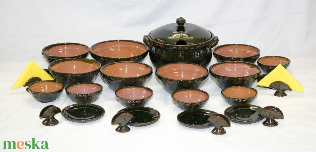 Étkészlet egytálételekhez - otthon & életmód - konyhafelszerelés, tálalás - tálalás - tányér & étkészlet - Meska.hu