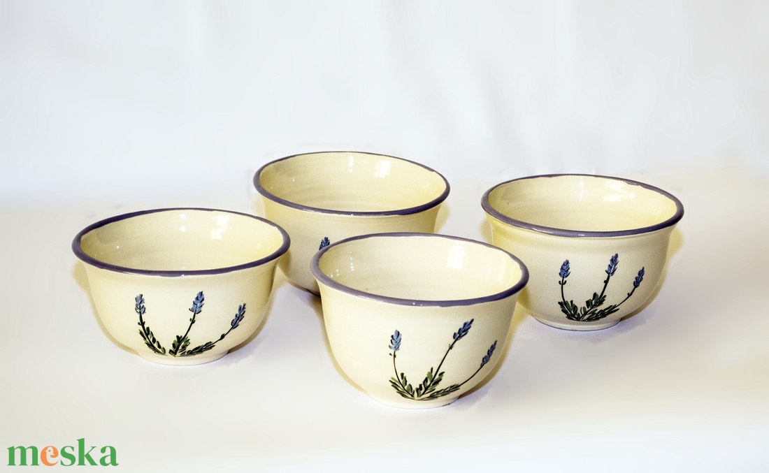 Müzlis csésze levendulás - otthon & életmód - konyhafelszerelés, tálalás - konyhai dekoráció - hűtőmágnes - Meska.hu