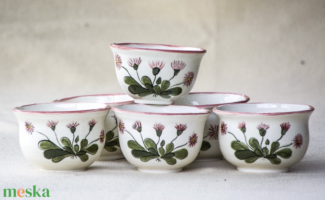 Százszorszép müzlis tál - otthon & életmód - konyhafelszerelés, tálalás - tálalás - tányér & étkészlet - Meska.hu