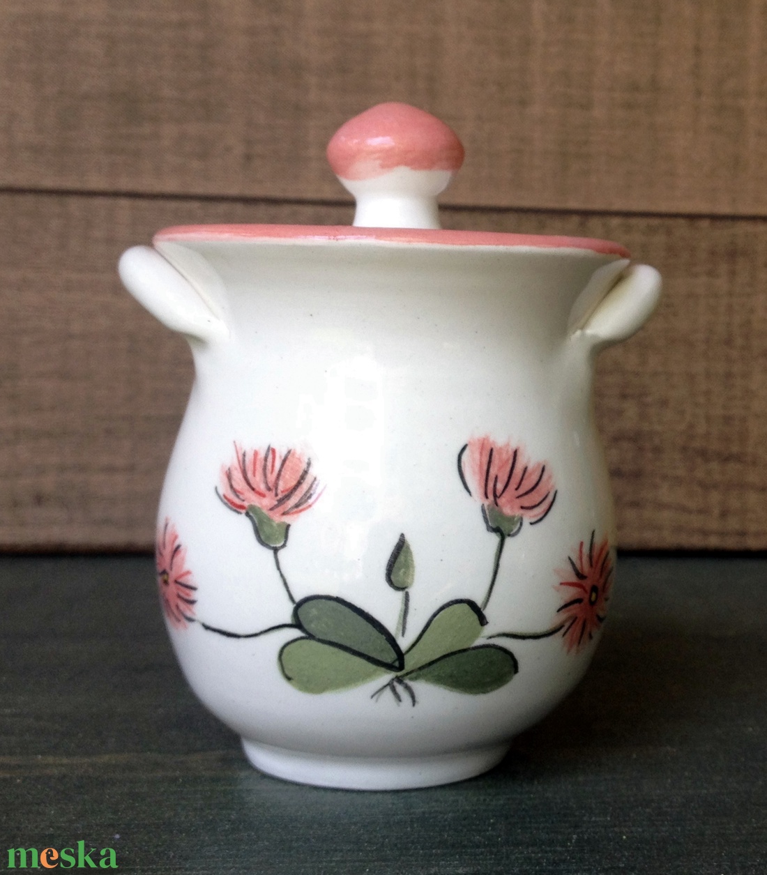 Tároló ( százszorszép) - otthon & életmód - konyhafelszerelés, tálalás - konyhai tárolás - fűszertartó - Meska.hu