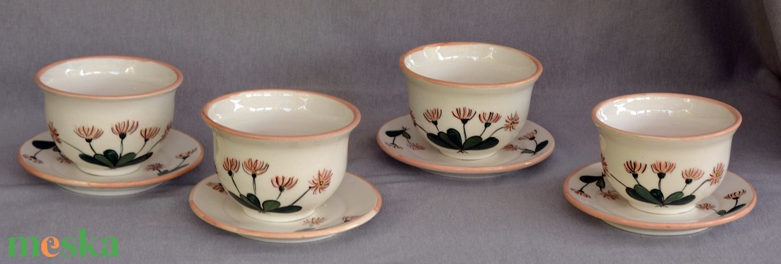 Könnyű nyári ebéd szett - otthon & életmód - konyhafelszerelés, tálalás - tálalás - tányér & étkészlet - Meska.hu