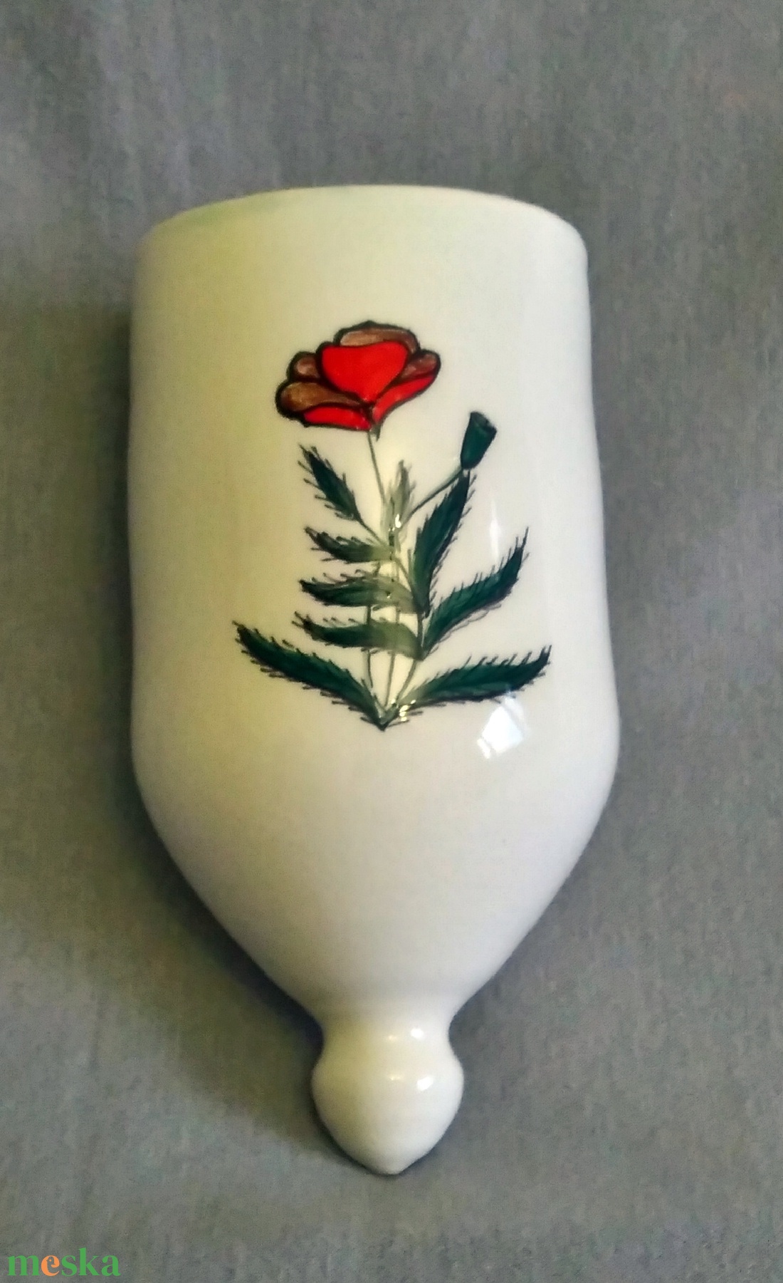 Radiátor párologtató,pipacsos - otthon & életmód - gyertya, illat, aroma - párologtató - Meska.hu