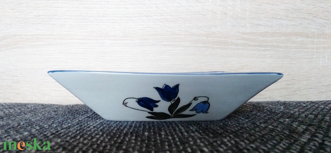 Harangvirágos leveses tányér RENDELHETŐ - otthon & életmód - konyhafelszerelés, tálalás - tálalás - tányér & étkészlet - Meska.hu