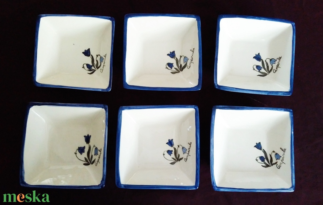 Harangvirágos leveses tányér RENDELHETŐ - otthon & életmód - konyhafelszerelés, tálalás - tálalás - tányér & étkészlet - Meska.hu