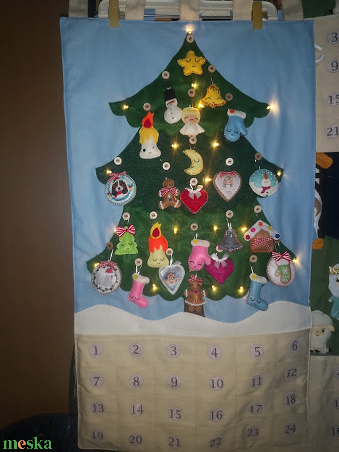 Adventi naptár delux kivitel - karácsony - adventi díszek - adventi naptár - Meska.hu Adventi naptár delux kivitel - karácsony - adventi díszek - adventi naptár - Meska.hu