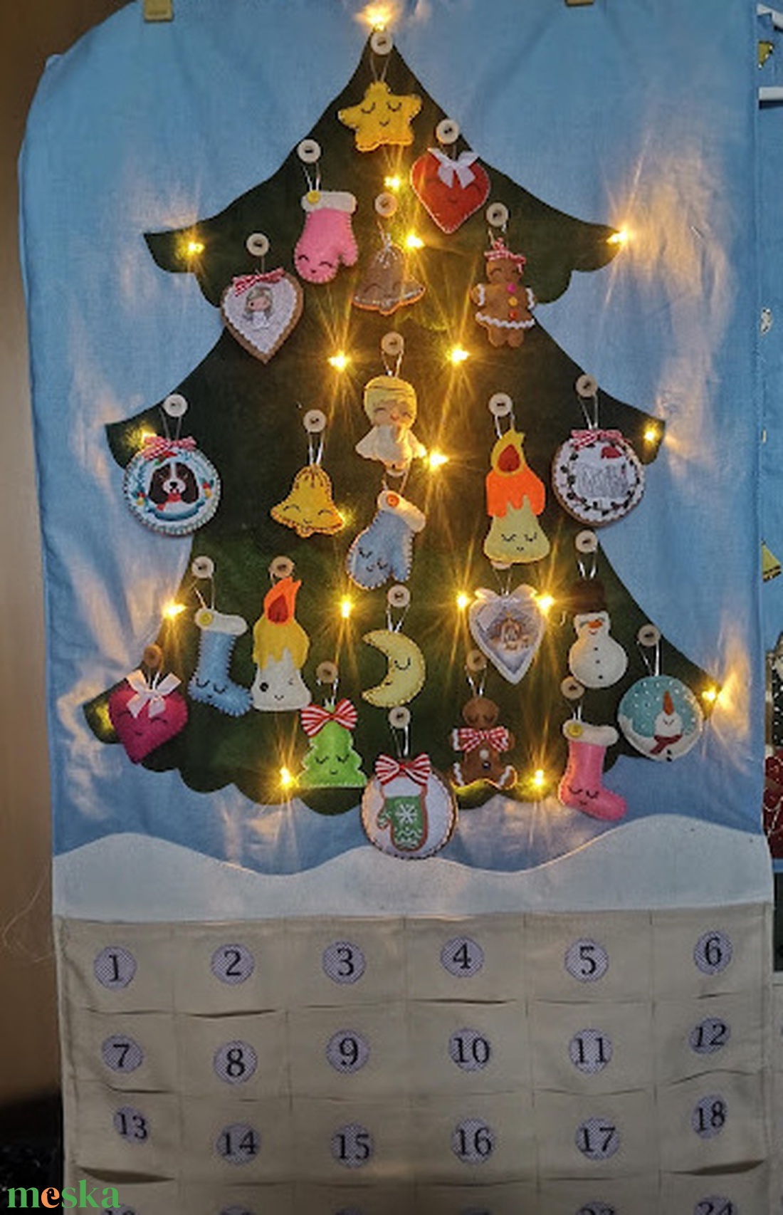 Adventi naptár delux kivitel - karácsony - adventi díszek - adventi naptár - Meska.hu Adventi naptár delux kivitel - karácsony - adventi díszek - adventi naptár - Meska.hu