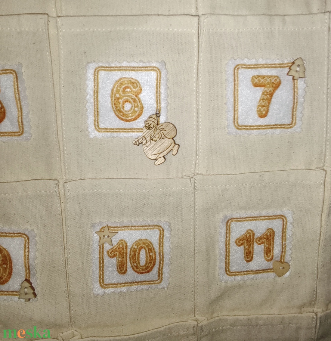 Mézi adventi naptár - karácsony - adventi díszek - adventi naptár - Meska.hu