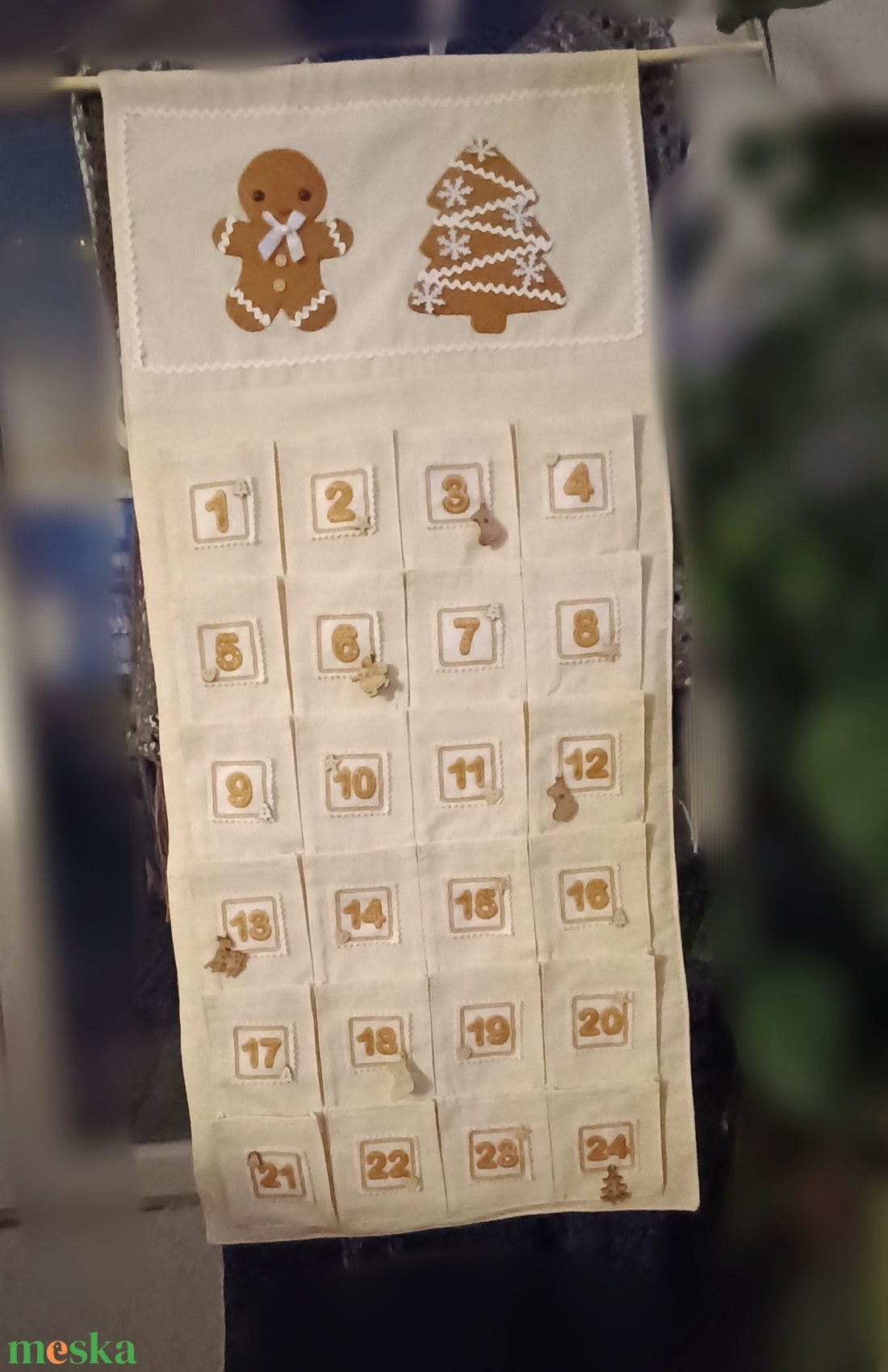 Mézi adventi naptár - karácsony - adventi díszek - adventi naptár - Meska.hu