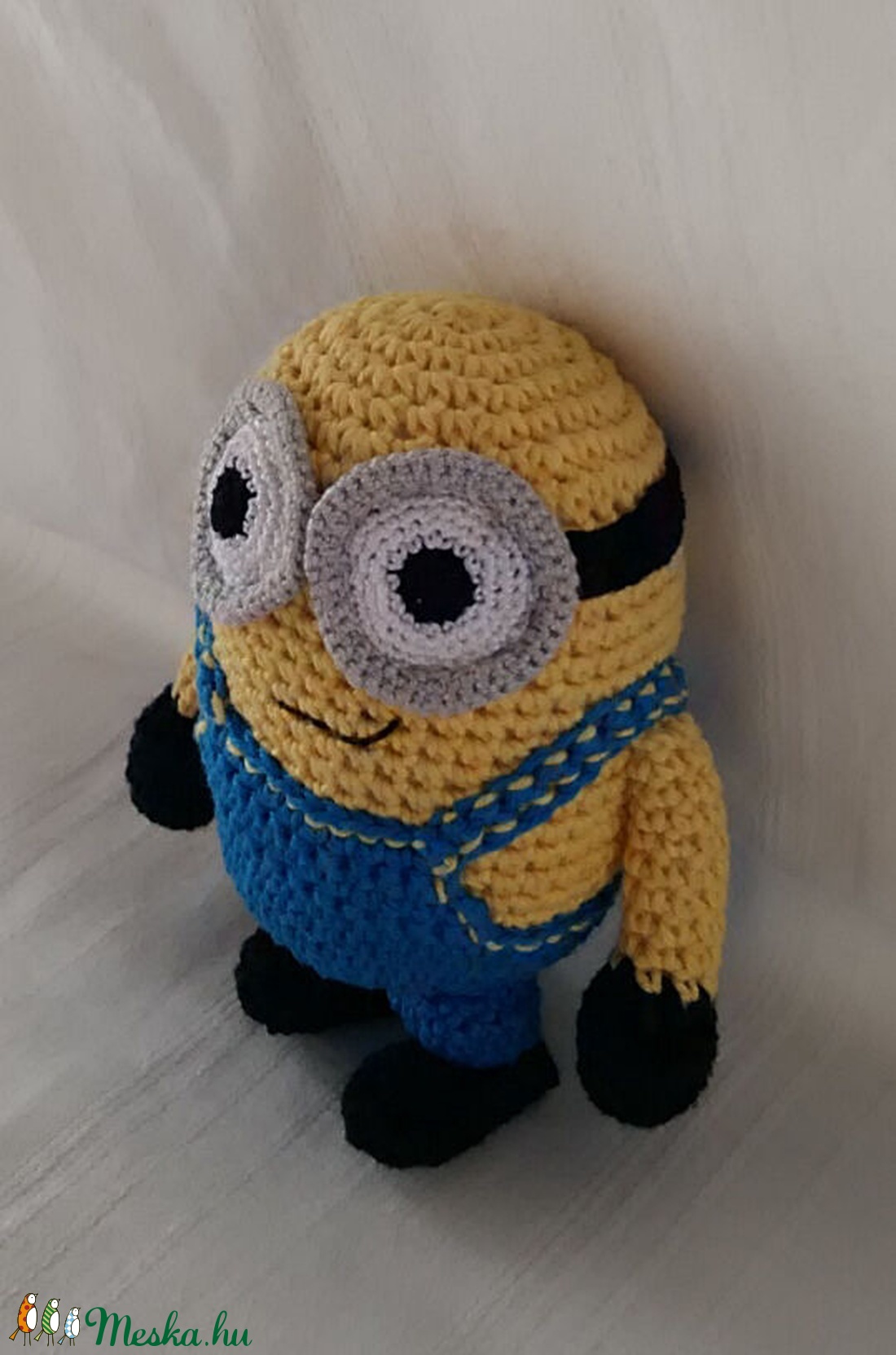 Bob: horgolt minion figura -  - Meska.hu