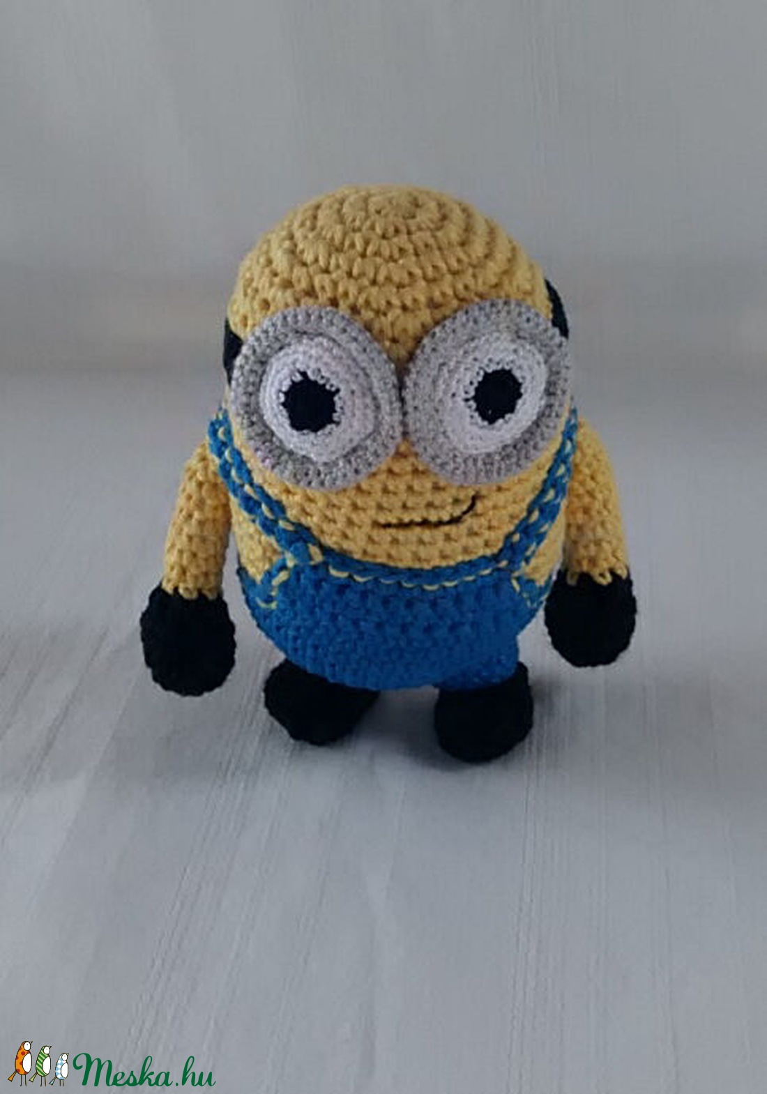 Bob: horgolt minion figura -  - Meska.hu