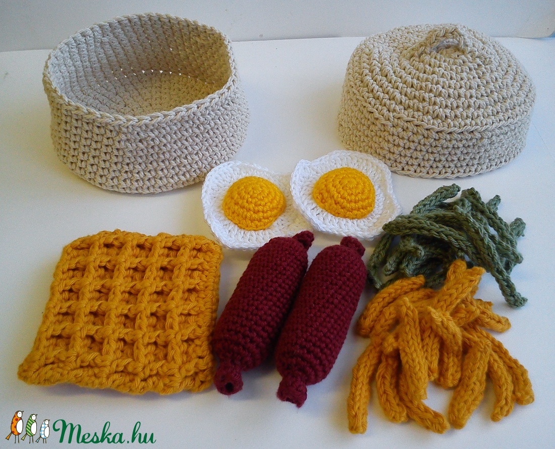 Tökéletes ebéd: horgolt ételek -  - Meska.hu