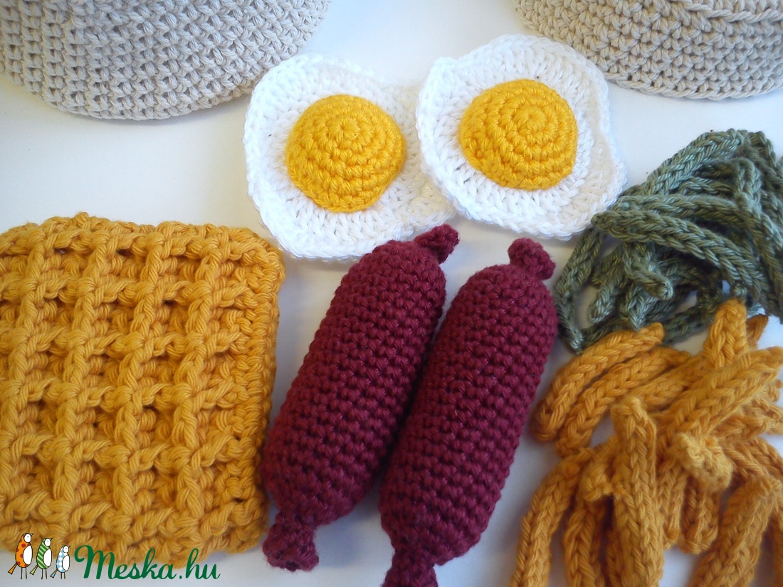 Tökéletes ebéd: horgolt ételek -  - Meska.hu